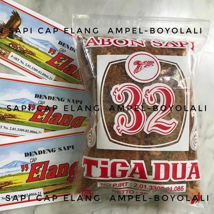 

Abon sapi cap 32 asli 250 gr