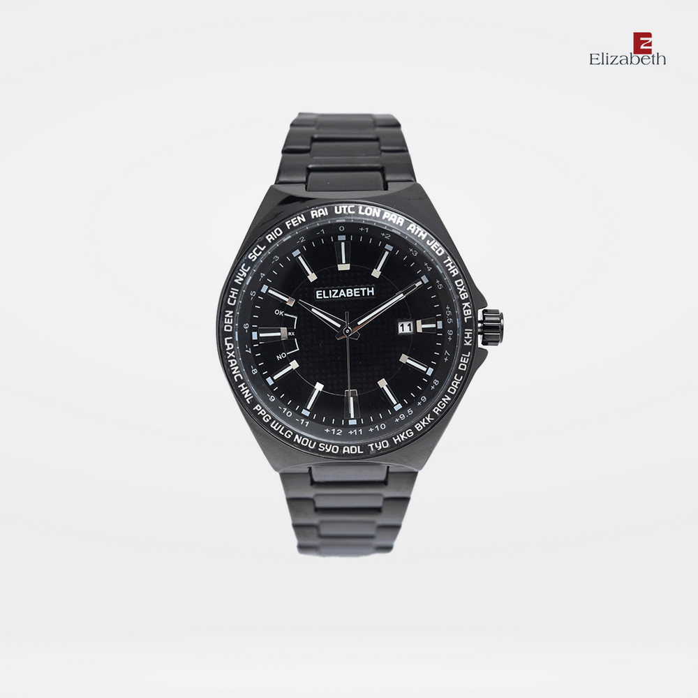 Jam Tangan Pria - Elizabeth | Chain Strap 2207-0095