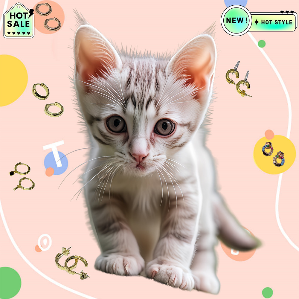 Cat Accessories 2025 Spain Original Earnail High Quality Gift Suitable For Giving To People And