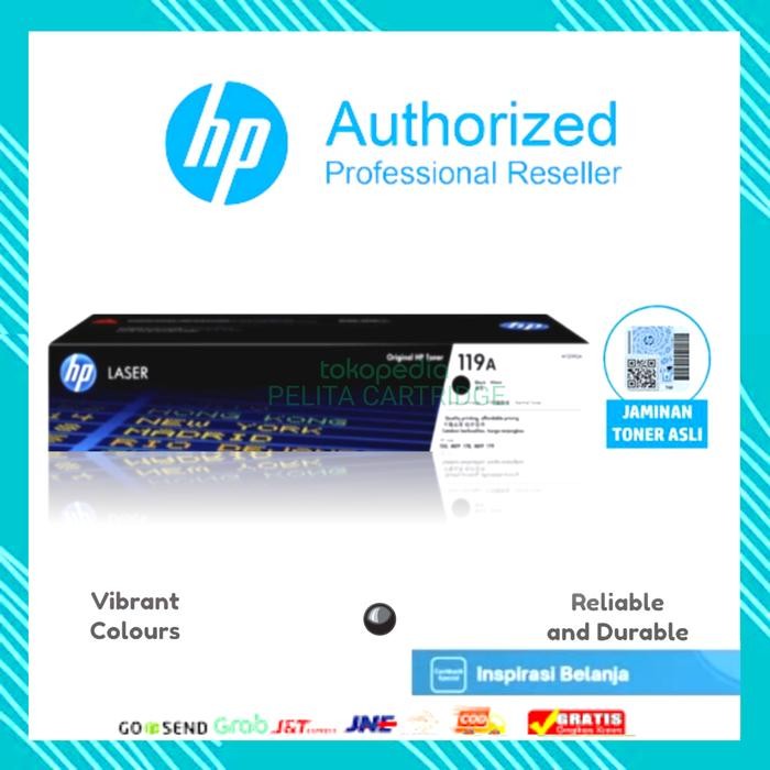 Toner Hp 119A Original Black Color Cartridge