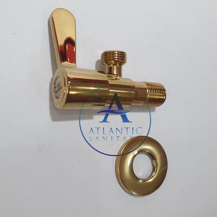 Stop Kran Toilet Shower Gold/Kran Shower Gold/Stop Kran 1/2 Inch Gold