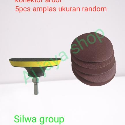 set alat amplas denagan bor tangan *