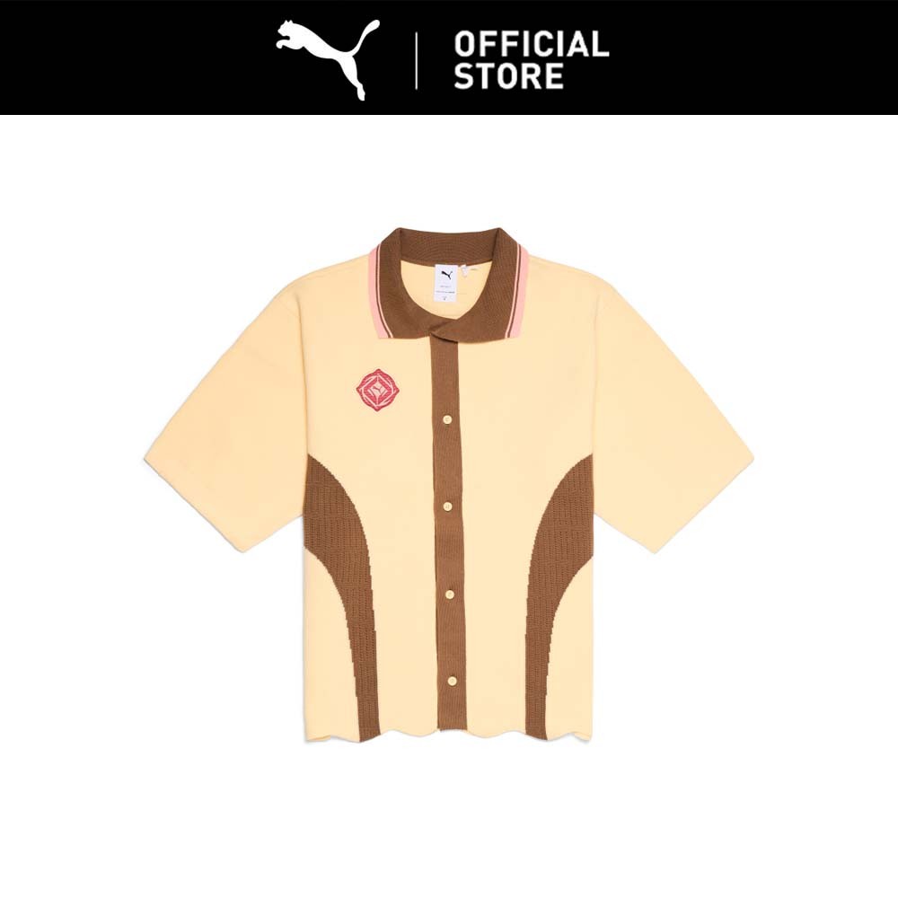 PUMA FUTURE OF CLASSIC Atasan Lengan Pendek Rajut Uniseks