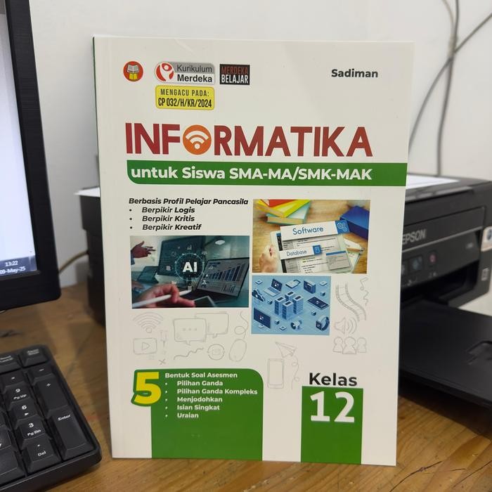 

Ready BUKU INFORMATIKA Untuk SISWA SMA/MA KELAS 12 (KURIKULUM MERDEKA) - YRAMA WIDYA