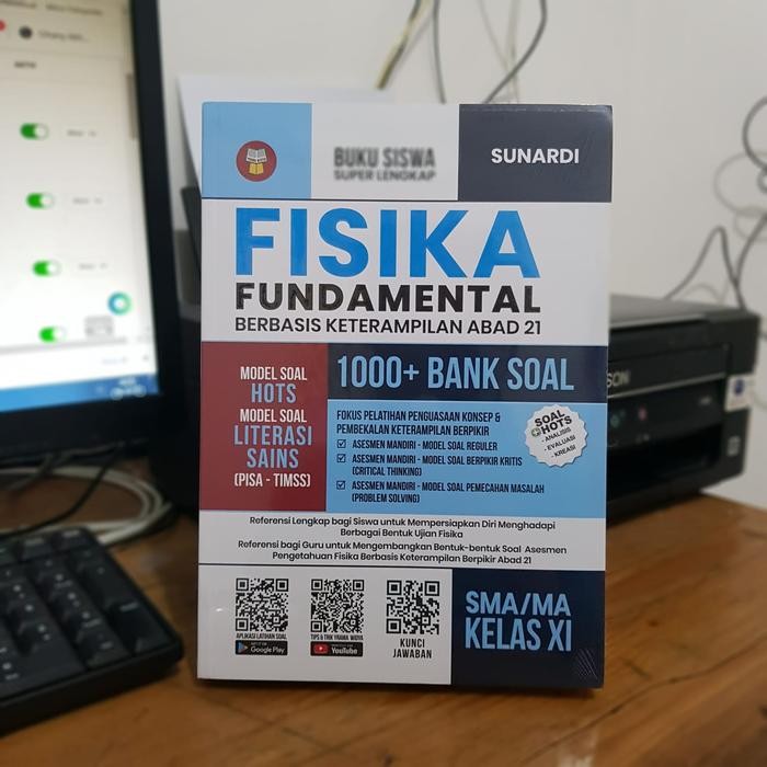

Ready BUKU FISIKA FUNDAMENTAL 1000+ BANK SOAL SMA/MA KELAS XI - YRAMA WIDYA