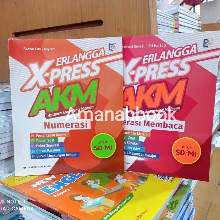 

Ready Buku Erlangga Xpress AKM SD 2 Buku Numerasi dan Literasi