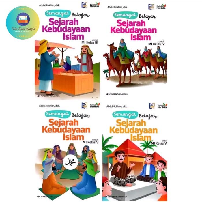 

Ready BUKU SEMANGAT BELAJAR SEJARAH KEBUDAYAAN ISLAM MI KELAS 3 4 5 6 KURIKULUM MERDEKA ERLANGGA