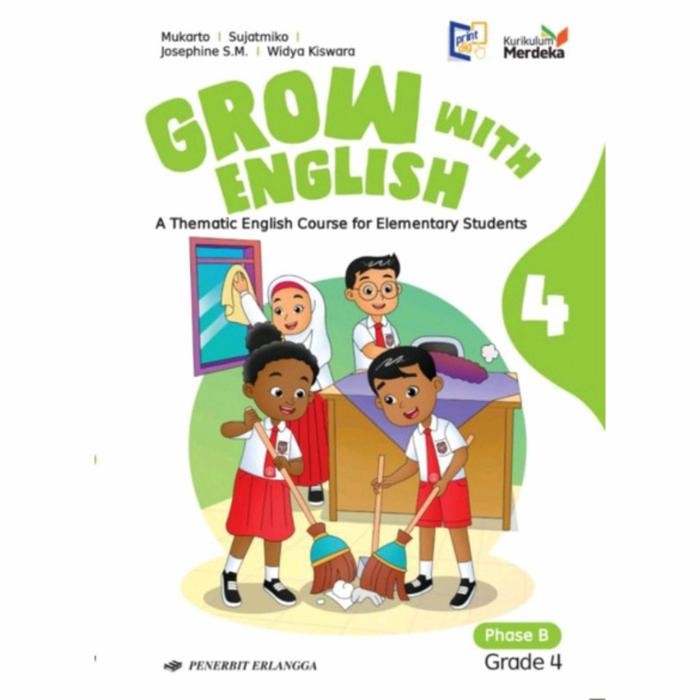 

Ready BUKU GROW WITH ENGLISH SD/MI KELAS 4 KURIKULUM MERDEKA ERLANGGA