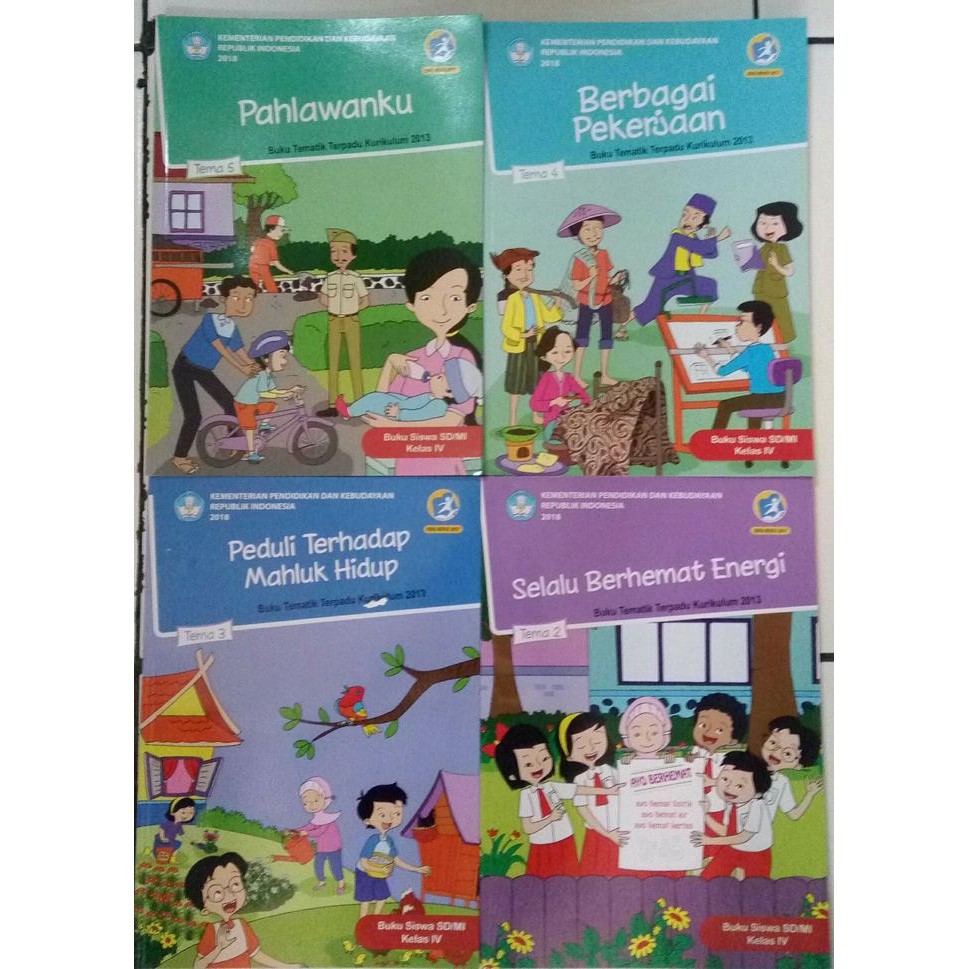 

Ready Kelas 4 tema 2,3,4,5 kurikulum 2013 revisi 2017