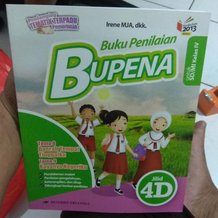 

Ready Bupena Buku Penilaian SD Kelas 4D Kurikulum 2013 Revisi Erlangga