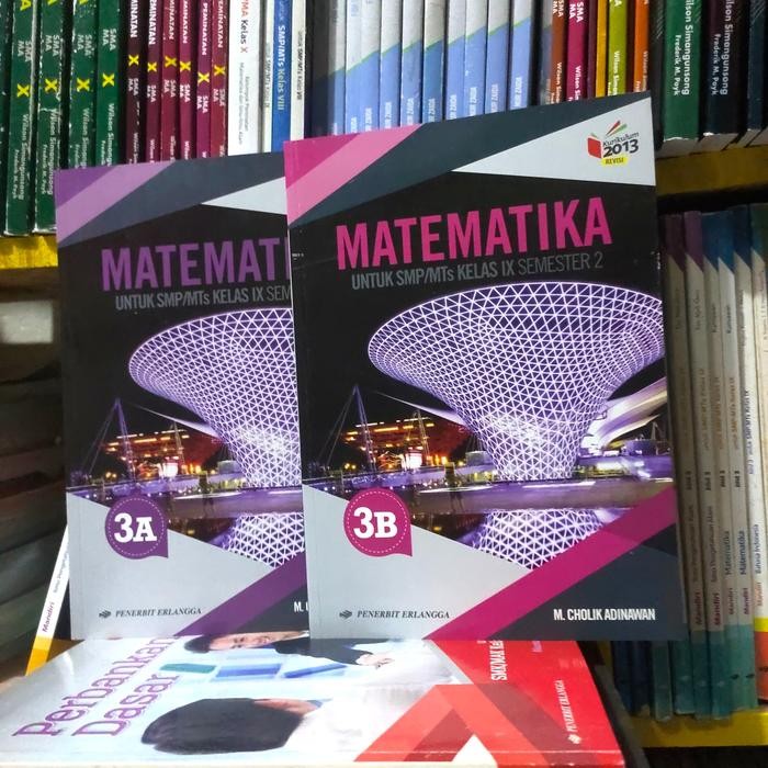 

Ready paket matematika kelas 9 smp k13n Erlangga