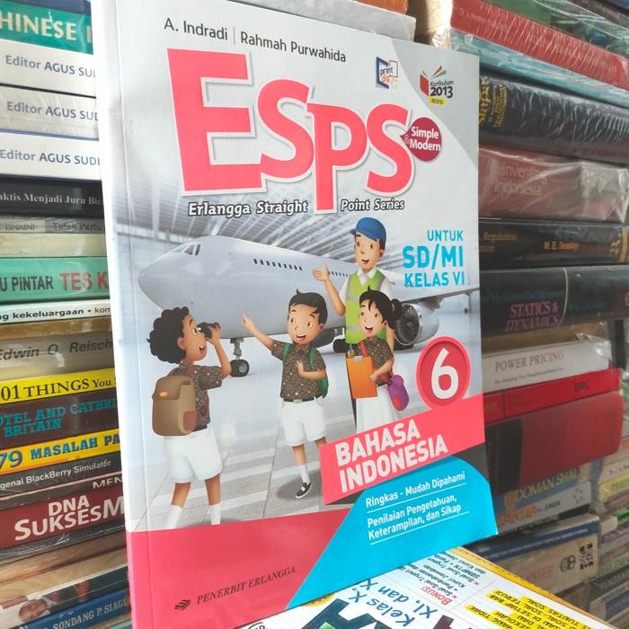 

Ready ESPS BAHASA INDONESIA KELAS 6 SD K13N ERLANGGA