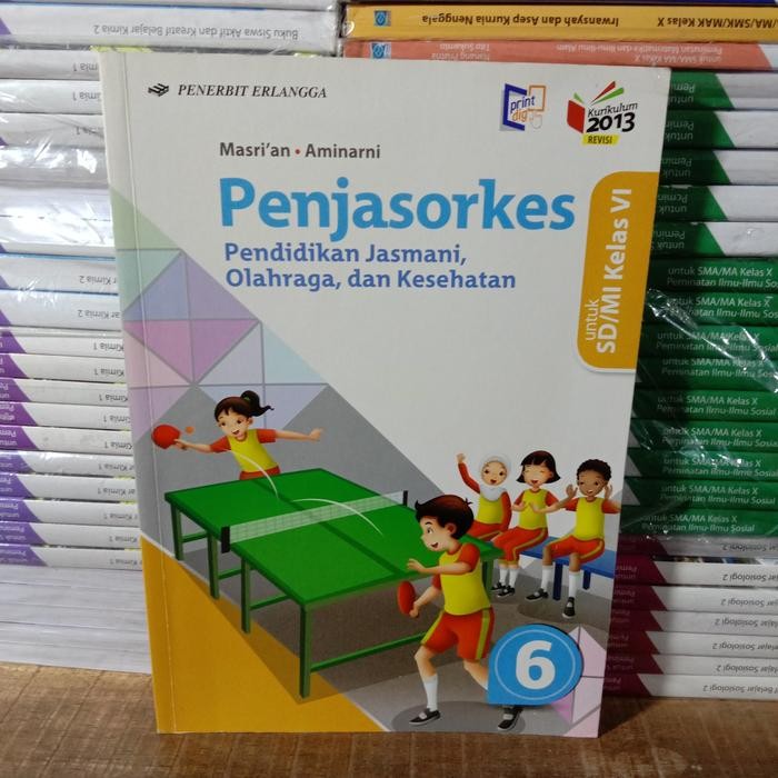 

Ready Buku Original Penjasorkes SD Kelas 6 K13 Revisi Print dig Erlangga M