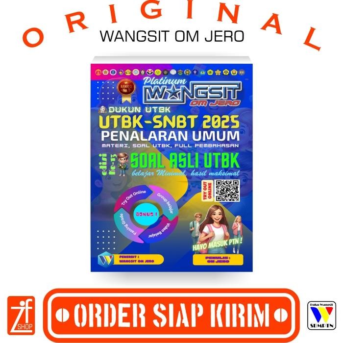 

Ready Buku Wangsit Om Jero UTBK SNBT PENALARAN UMUM & POTENSI KOGNITIF 2025