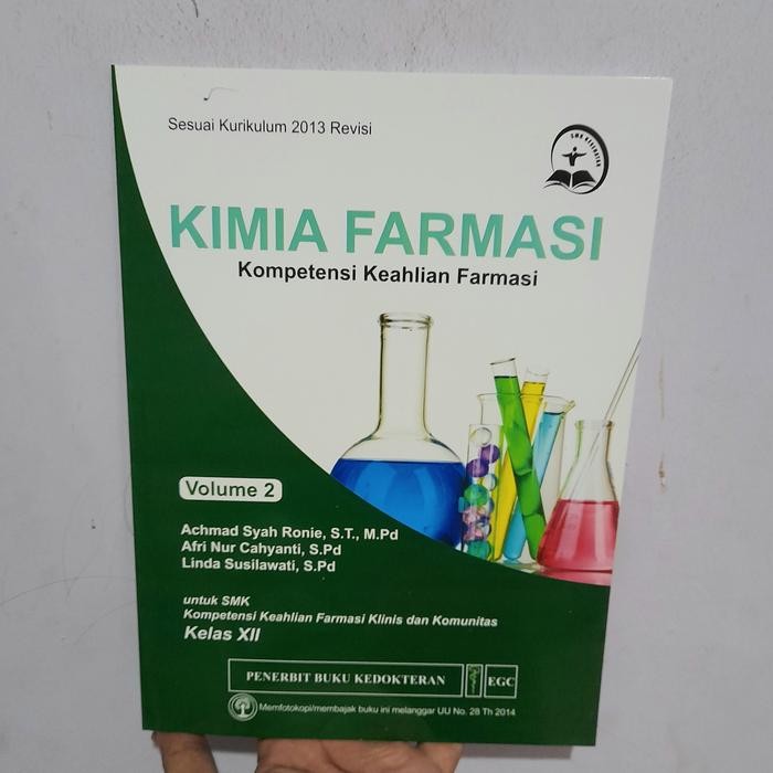

Ready Kimia Farmasi Untuk SMK-MAK Kelas XII Volume 2 Original