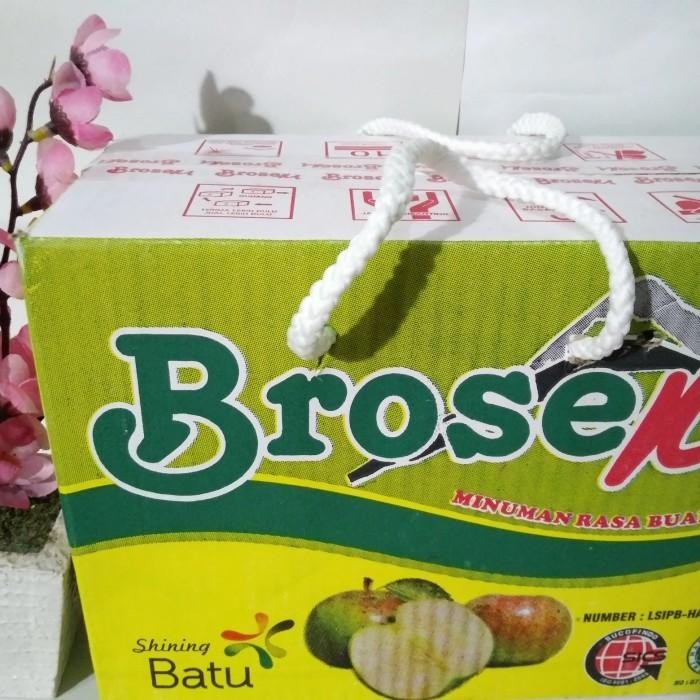 (Allthebest) Minuman Sari Apel Brosem Isi 32 Gelas