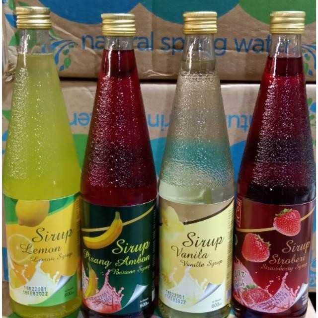 (Allthebest) SIRUP CHOICE L 600ML LEMON/PISANGAMBON/VANILLA/STRAWBERRY/HAZELNUTLECI