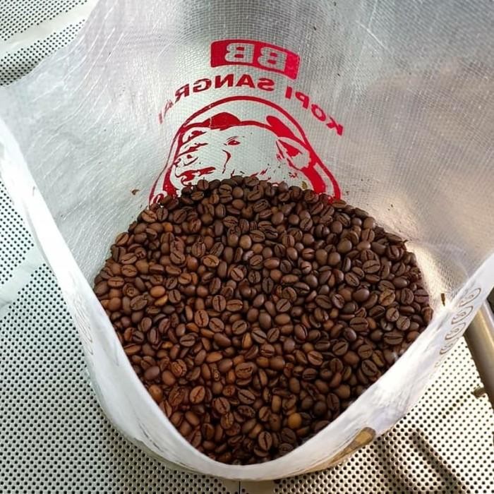 (Allthebest) Kopi Biji Besar Sangrai Beruang Mas 5 kg