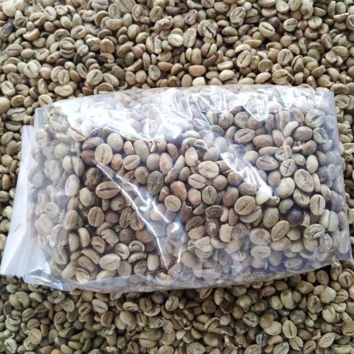 (Allthebest) 1Kg Biji kopi Robusta mentah