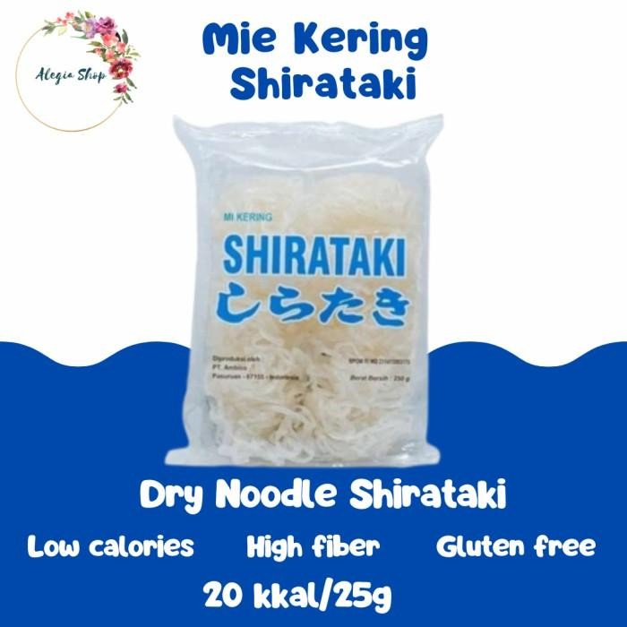 (Allthebest) Mie Kering Shirataki Mie Shirataki Kering Dry Shirataki Noodle