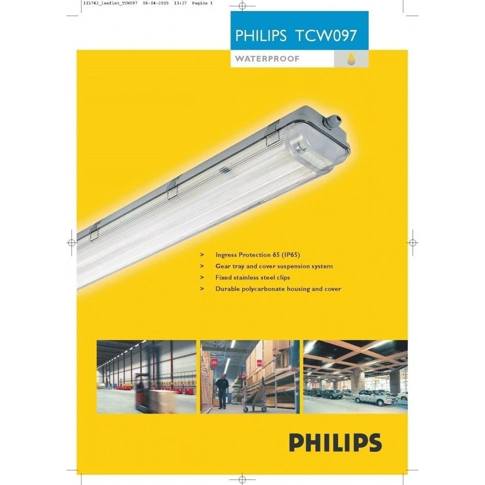 HOT SALE TCW 097 2x36 watt c/w batre emergency