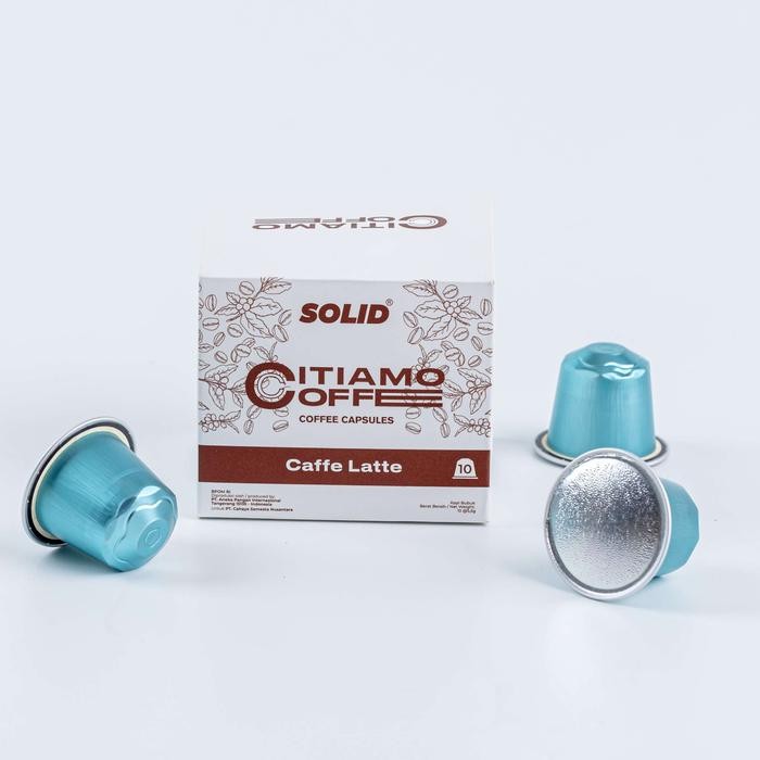 

KOPI KAPSUL CITIAMO SOLID VARIAN COFFEE LATTE ARABICA ROBUSTA COFFEE CAPSULE