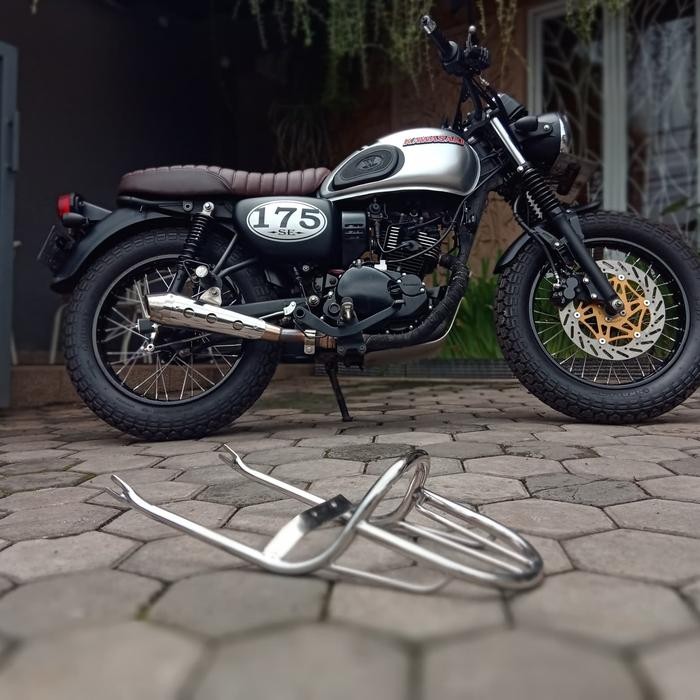 

Terlaris Backrack Kawasaki W175 Stainlees Pnp