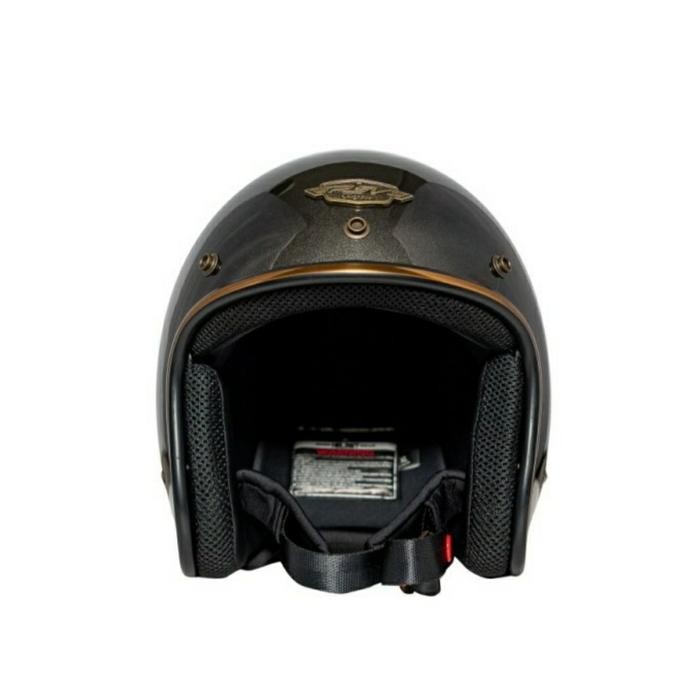 

Terlaris Helm Vespa Matic Sprint Primavera Leovince Classic Charcoal - Elegante