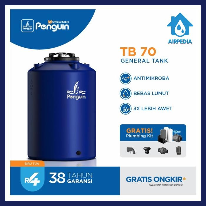 Terlaris Tangki Air Penguin Tb 70 / Toren Air Penguin 650 Liter / Tandon Air