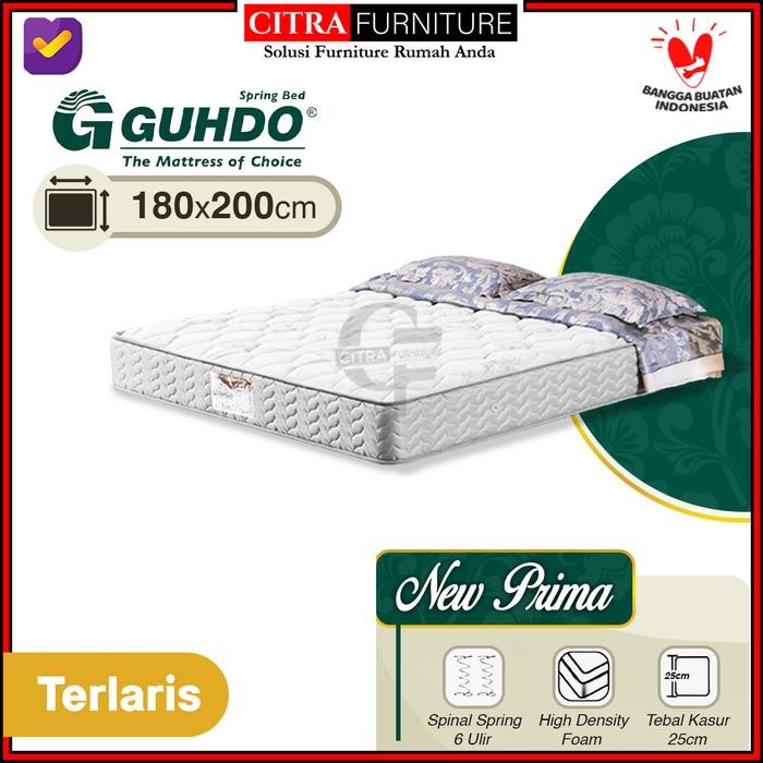 Guhdo Springbed New Prima 180x200x25 Hanya matras Gudho Spring bed