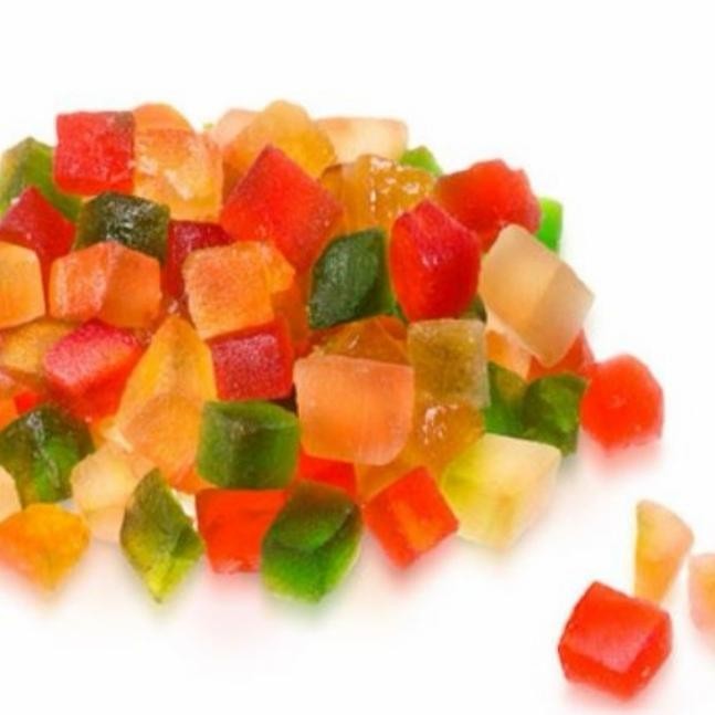 

FREShBgt- Import! Manisan buah atau sukade mixed cubes 100gram