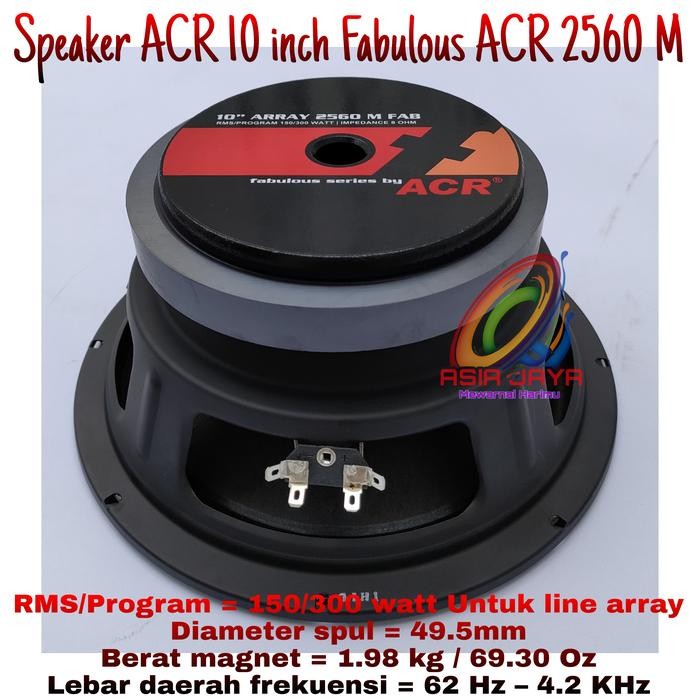 Speaker Acr 10 In Array 2560 M Fabulous Ori Acr
