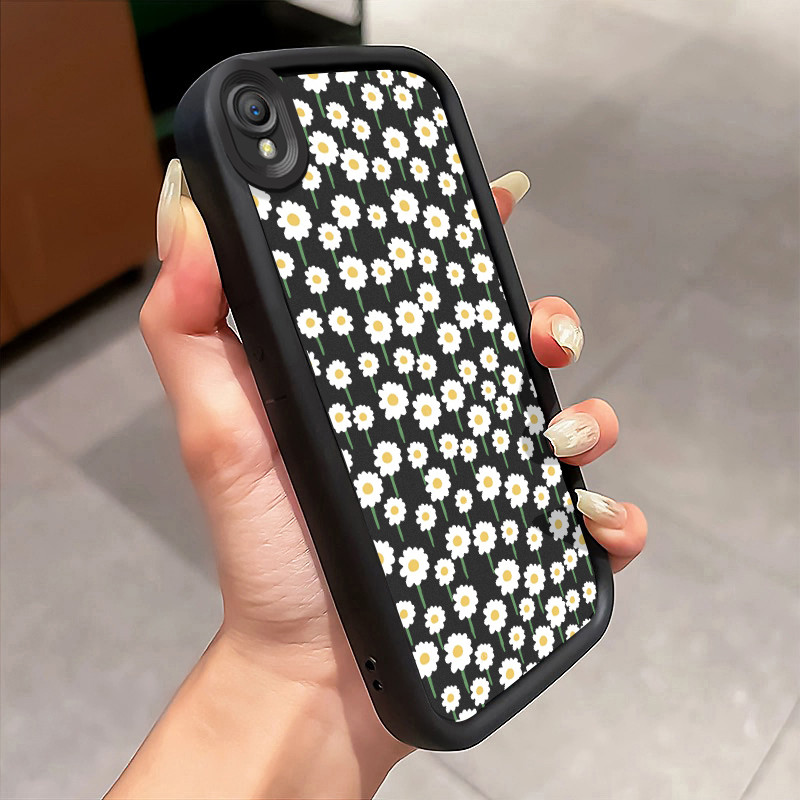 Casing Hp OPPO A37 A37F Case Casing Softcas HP bunga aster Kesing lunak pelindung silikon baru