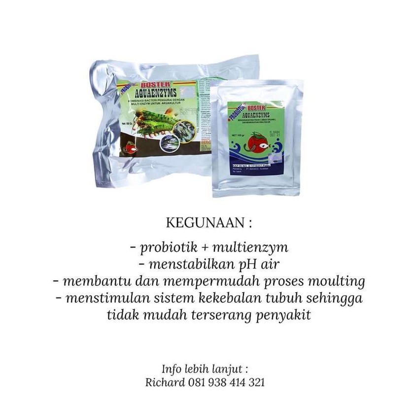 

FREShBgt- AQUAENZYMS BOSTER 100 gram