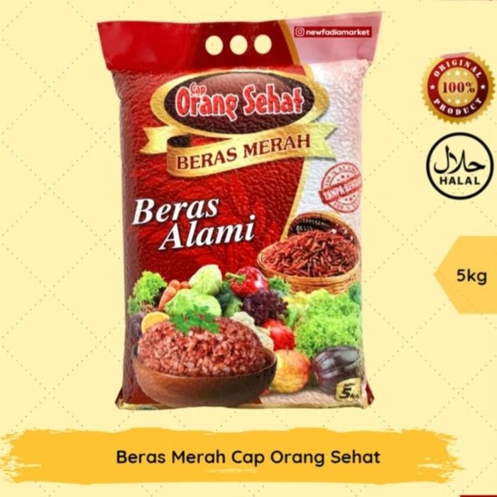 

FREShBgt- BERAS MERAH CAP ORANG SEHAT 5 Kg.