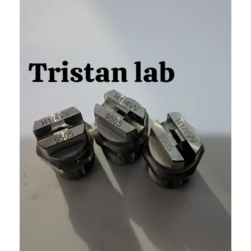 Nozzle V jet Stainless 1/4 ( 9505 ) V1/4 Jet Flat Fan Spray Nozzle