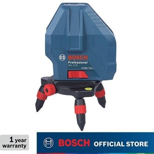

Bosch Laser Line Level / Laser Garis Waterpass 15Meter GLL 3-15 X