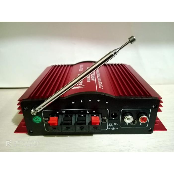 Bagus Digital Power Mini Amplifier Rayden Rd-100 Car Audio Mobil 2 Chanel