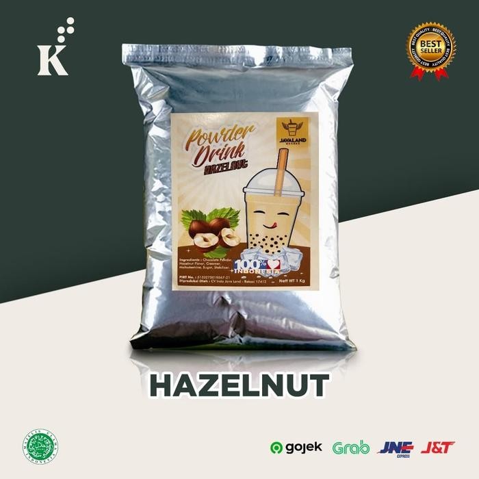

Bubuk Minuman Bubble Powder Drink Hazelnut Original Javaland 1Kg