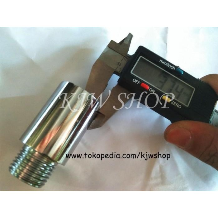 Nepel Sok Stainless Panjang 4.8 Cm Fiting Pipa Sock Stenlis 1/2 Inch