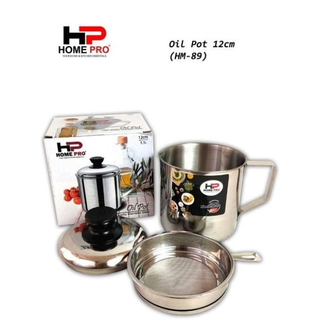 Oil Pot Tempat Wadah Minyak Mug Saringan Minyak Home Pro