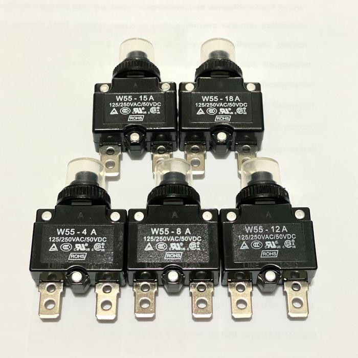 Overload Pompa Satelit Thermal Circuit Breaker WOKEMA 18 Ampere W55