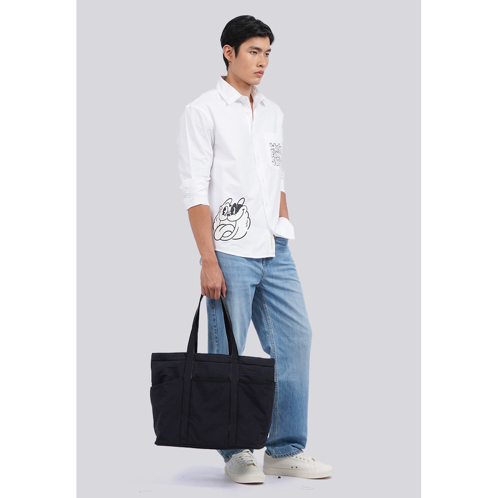 Executive x Ykha Amelz Oversized Long Sleeve Shirt White