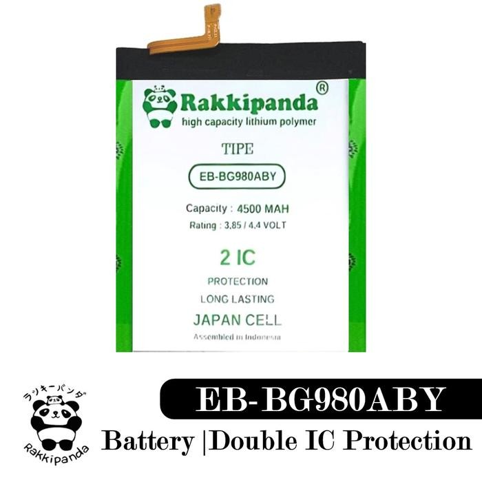 Baterai Rakkipanda Samsung S20 G980 EB-BG980ABY Double IC