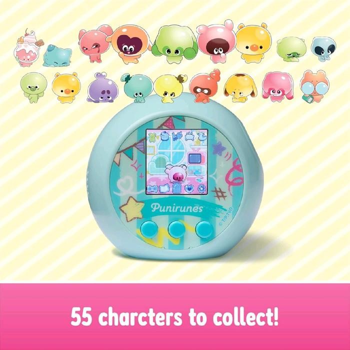 Punirunes interactive digital toys with 55 squishy character kid digital pet Tamagotchi