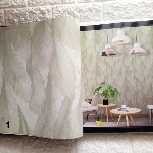 MURAH WALLPAPER 3D GOLD BACKGROUND DINDING ELEGANT TERBARU Kertas