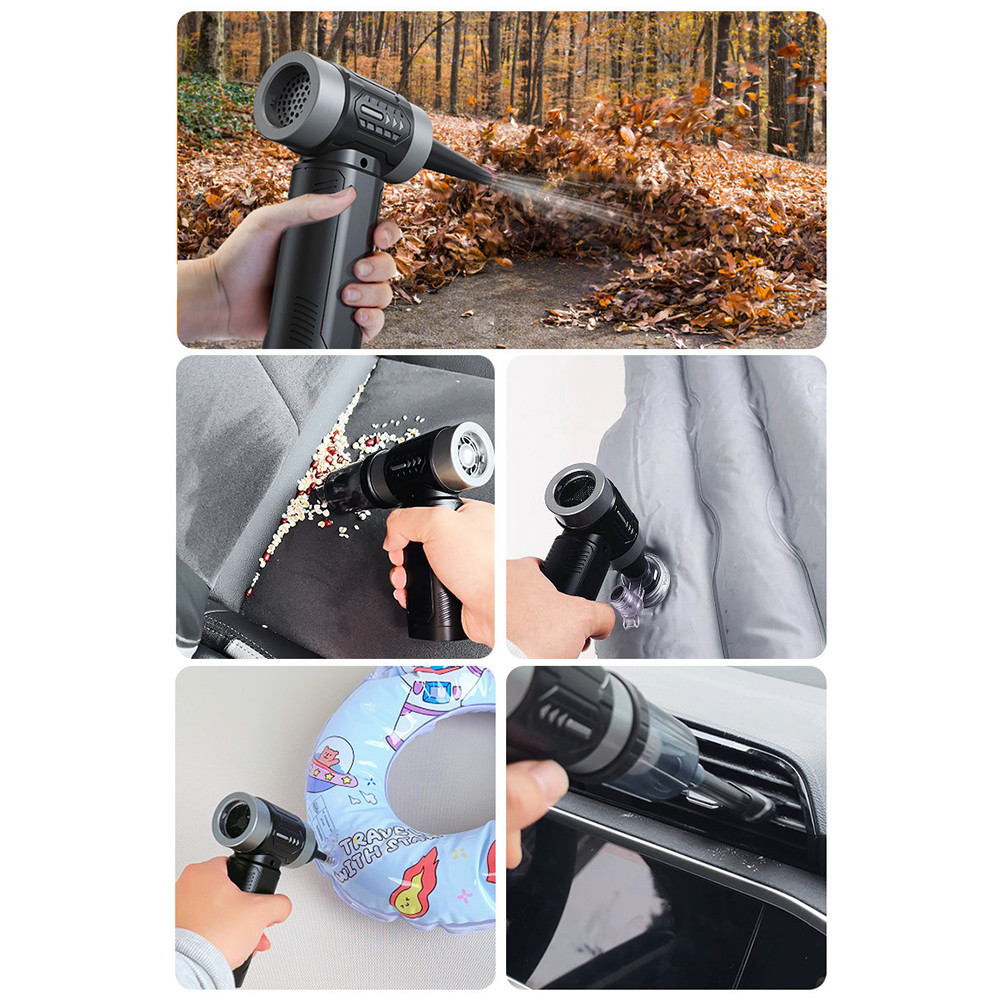 HL-202 Turbo Jet Blower 130000RPM Violent Fan Powerful Air Blower Vacuum Dust Cleaner Blowing