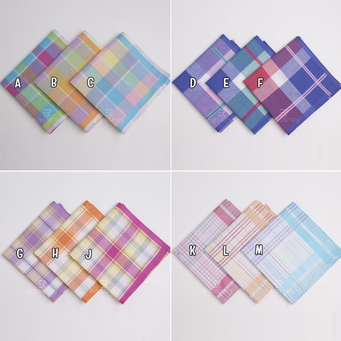 Sapu Tangan Wanita - Saputangan Wanita Katun *