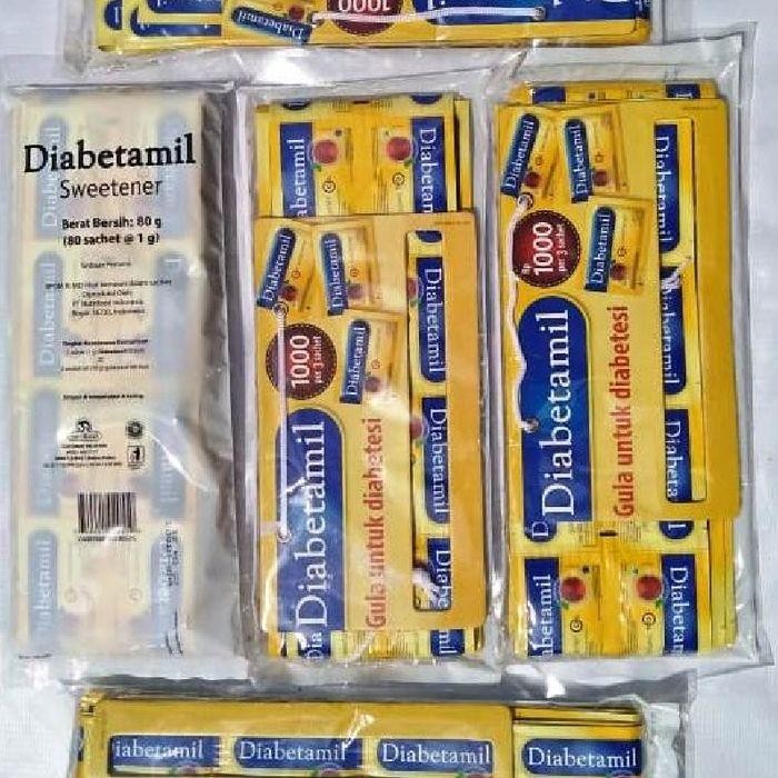 

New Gula diabetamil/Gula Diet 0 kalori (80 SACHET)