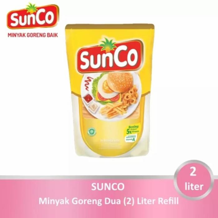 

New Minyak Goreng Sunco Refill Kemasan Pouch 2 Liter
